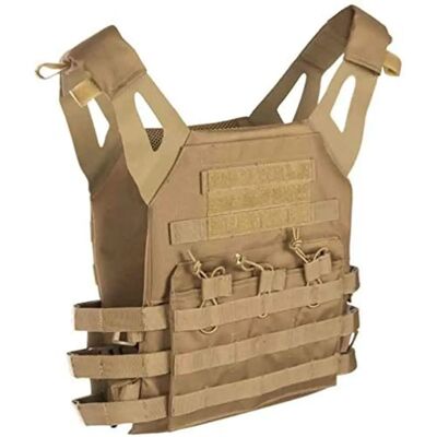Mil-Tec Gilet tactique Porte-plaques Gen.II - Coyote Mil-Tec Gilet tactique Porte-plaques Gen.II - Coyote