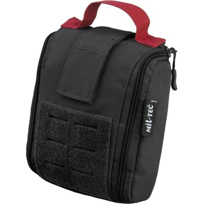 Trousse de Premiers Secours Mil-Tec - Coupe Laser, Noir, Compacte Trousse de Premiers Secours Mil-Tec - Coupe Laser, Noir, Compacte