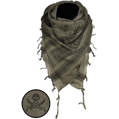 Mil-Tec Shemagh Skull 110x110cm - Shemagh/Palestinasjal Mil-Tec Shemagh Skull 110x110cm - Shemagh/Palestinasjal