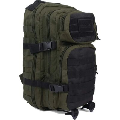 Mil-Tec US Assault Pack Petit Ranger Vert/Noir - Sac à dos Mil-Tec US Assault Pack Petit Ranger Vert/Noir - Sac à dos