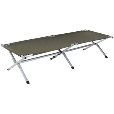 Mil-Tec Cama de campaña US Tipo Aluminio 190x65cm Oliva - Cama de campaña Mil-Tec Cama de campaña US Tipo Aluminio 190x65cm Oliva - Cama de campaña