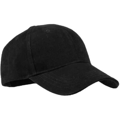 Sandwich Svart Baseball Cap - Justerbar, Ventilationshål, Förstärkt - Keps Sandwich Svart Baseball Cap - Justerbar, Ventilationshål, Förstärkt - Keps