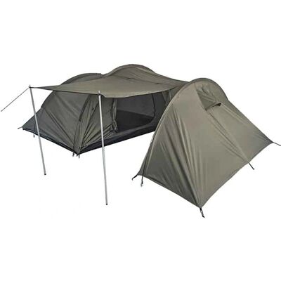 Mil-Tec Olive Drab 4-person Telte med Opbevaringsplads Mil-Tec Olive Drab 4-person Telte med Opbevaringsplads