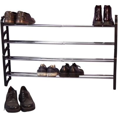 INOSIGN Schuhregal Modell Dean - Ausziehbar, Schwarz, 10 Paar INOSIGN Schuhregal Modell Dean - Ausziehbar, Schwarz, 10 Paar