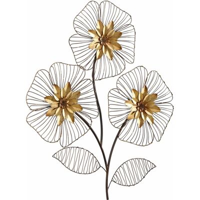 HOFMANN LIVING AND MORE Blumenbouquet Wanddeko - Wanddekoration HOFMANN LIVING AND MORE Blumenbouquet Wanddeko - Wanddekoration