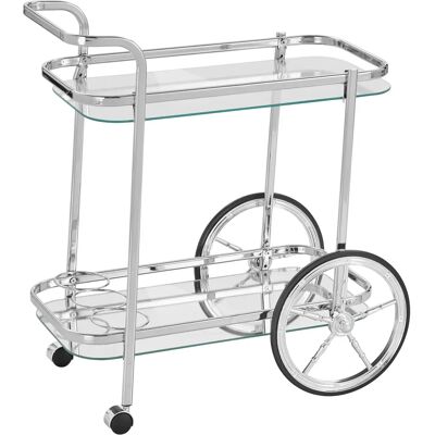 Home Affaire Silber Küchenwagen - 69x75x43 cm - Küchenwagen Home Affaire Silber Küchenwagen - 69x75x43 cm - Küchenwagen