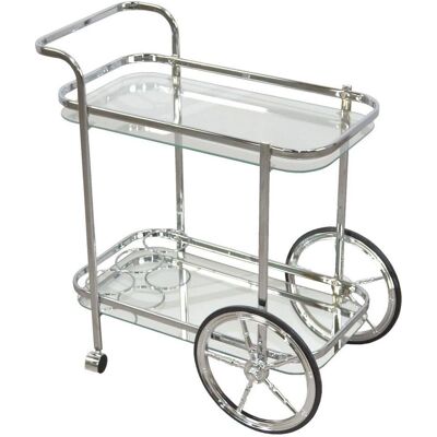 Home Affaire Silber Küchenwagen - 69x75x43 cm - Küchenwagen Home Affaire Silber Küchenwagen - 69x75x43 cm - Küchenwagen