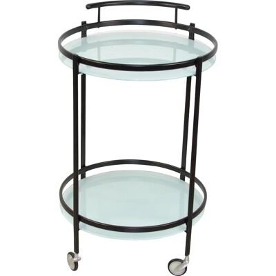 INOSIGN Schwarz Bartisch - 52x52x82cm - Glasplatte INOSIGN Schwarz Bartisch - 52x52x82cm - Glasplatte