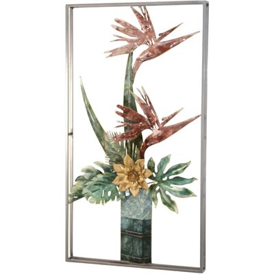 HOFMANN LIVING AND MORE Strelitzia Metall Wanddekoration - Wanddekoobjekt HOFMANN LIVING AND MORE Strelitzia Metall Wanddekoration - Wanddekoobjekt