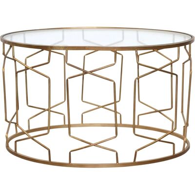 HOFMANN LIVING AND MORE - Ovaler Glastisch - Modernes Design HOFMANN LIVING AND MORE - Ovaler Glastisch - Modernes Design