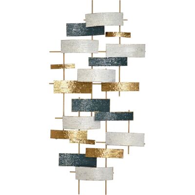 PAJOMA Wanddekoration - Metallkunst, Blau PAJOMA Wanddekoration - Metallkunst, Blau