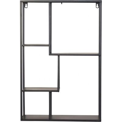HOFMANN LIVING AND MORE Metall-Wandregal - 40x60x12 cm, 3 Böden HOFMANN LIVING AND MORE Metall-Wandregal - 40x60x12 cm, 3 Böden