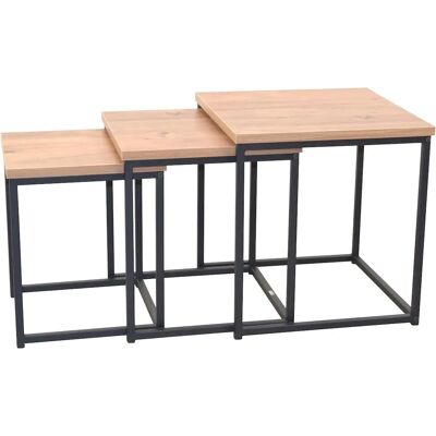 HEINZ HOFMANN 3-tlg. Tisch-Set Eiche Nachbildung - Tisch-Set HEINZ HOFMANN 3-tlg. Tisch-Set Eiche Nachbildung - Tisch-Set