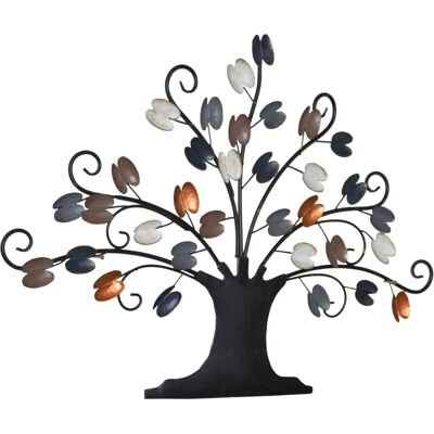 Hofmann Living and More Baum - anthrazitgrau - 76x54x3 cm - Wanddekoration Hofmann Living and More Baum - anthrazitgrau - 76x54x3 cm - Wanddekoration