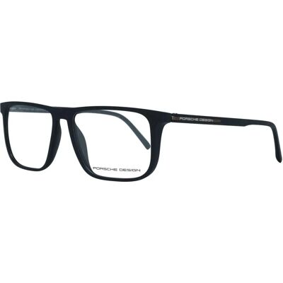 Porsche Design P8299 A Zwarte Transparante Vierkante Bril-Frames - 53 mm Porsche Design P8299 A Zwarte Transparante Vierkante Bril-Frames - 53 mm