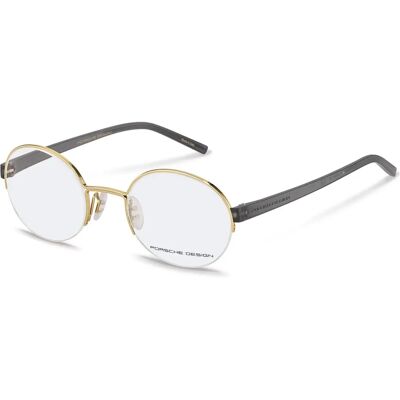 Porsche Design P8350-50D Golden Unisex Eyewear Frames Porsche Design P8350-50D Golden Unisex Eyewear Frames