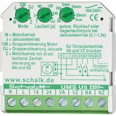 Schalk UMS U5 - Smart Home Steuerung - 230V - 2S - 10A Schalk UMS U5 - Smart Home Steuerung - 230V - 2S - 10A