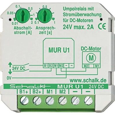 Schalk MUR U1 24V DC Motor-Umpolrelais - Motor-Umpolrelais Schalk MUR U1 24V DC Motor-Umpolrelais - Motor-Umpolrelais