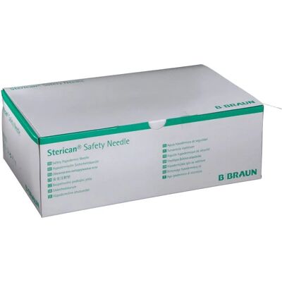 Hygiene100 - Sterican Safety Kanüle 21 Gx1 1/2 0,8x40 mm EU 100 St Kanüle - Publicité Hygiene100 - Sterican Safety Kanüle 21 Gx1 1/2 0,8x40 mm EU 100 St Kanüle - Publicité