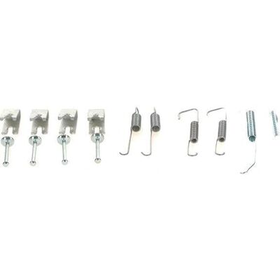 Set plăcuțe de frână și arcuri Bosch Clasa A - Calitate OEM Set plăcuțe de frână și arcuri Bosch Clasa A - Calitate OEM