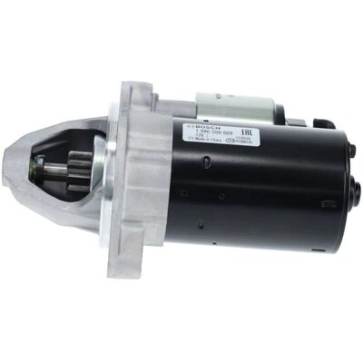 Bosch 1,1kW Startmotor - 9 Tänder, 12V, Höger, 200mm Bosch 1,1kW Startmotor - 9 Tänder, 12V, Höger, 200mm