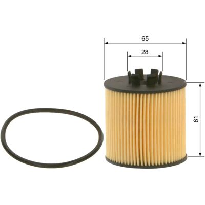 Bosch 1457429301 Ölfilter - Ölfilter für Audi VW Skoda Seat Bosch 1457429301 Ölfilter - Ölfilter für Audi VW Skoda Seat