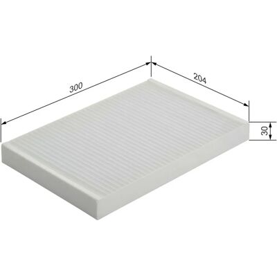 Filtre à air Bosch - Particules, pour Audi A6 C5, 300mm, avec charbon actif Filtre à air Bosch - Particules, pour Audi A6 C5, 300mm, avec charbon actif