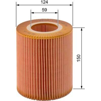 Filtru de aer Bosch Clasa A W168 - Inserție Filtru de aer Bosch Clasa A W168 - Inserție