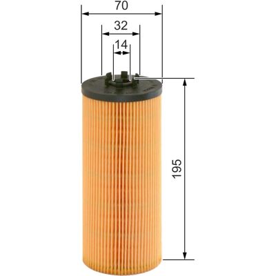 Bosch Olejový filtr 1457429152 - Pro 2.5 TDI Audi VW Škoda Fiat Bosch Olejový filtr 1457429152 - Pro 2.5 TDI Audi VW Škoda Fiat