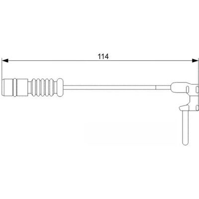 Indicateur d'usure Bosch A1635401517 - Indicateur d'usure Indicateur d'usure Bosch A1635401517 - Indicateur d'usure