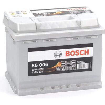 Bosch S5 12V 63Ah (0 092 S50 060) Bosch S5 12V 63Ah (0 092 S50 060)