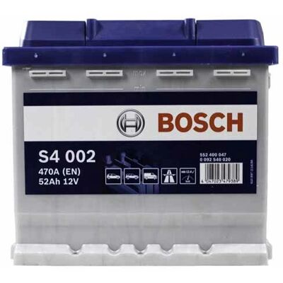 Bosch S4 12V 52Ah (0 092 S40 020) Bosch S4 12V 52Ah (0 092 S40 020)