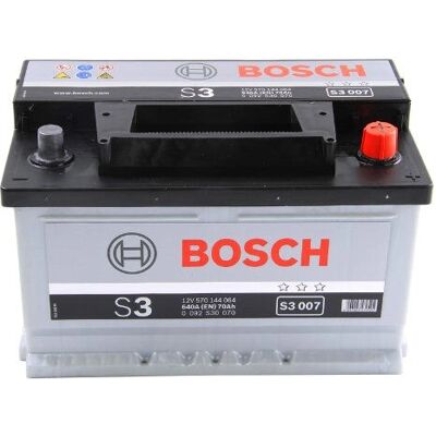 Bosch S3 12V 70Ah (0 092 S30 070) Bosch S3 12V 70Ah (0 092 S30 070)