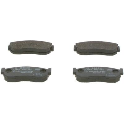 Set plăcuțe frână față Bosch pentru Nissan Sunny - Cu conținut scăzut de metal Set plăcuțe frână față Bosch pentru Nissan Sunny - Cu conținut scăzut de metal