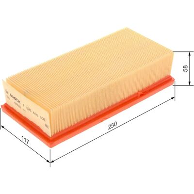 BOSCH F 026 400 006 - Luftfilter für Mitsubishi, Smart, Colt BOSCH F 026 400 006 - Luftfilter für Mitsubishi, Smart, Colt