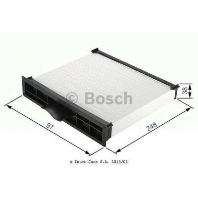 BOSCH 1 987 432 160 Luftfilter für Passagierraum - HVAC BOSCH 1 987 432 160 Luftfilter für Passagierraum - HVAC