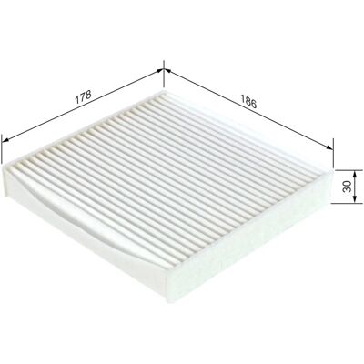 Bosch 1 987 432 173 Luftfilter - Passasjerrom Bosch 1 987 432 173 Luftfilter - Passasjerrom