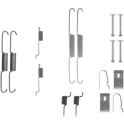 Bosch bromsbackar för Nissan Almera II, Primera Bosch bromsbackar för Nissan Almera II, Primera
