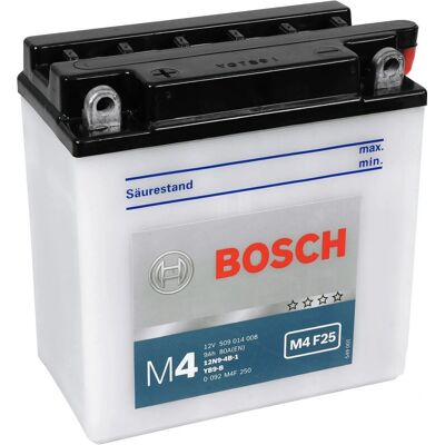 Akumulator pojazdu Bosch M4 F25 - 9Ah 12V 80A Motocykl Akumulator pojazdu Bosch M4 F25 - 9Ah 12V 80A Motocykl