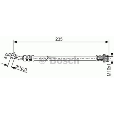 Bosch 1987481177 bremsehose - Bremse system Bosch 1987481177 bremsehose - Bremse system
