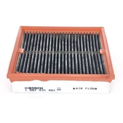 BOSCH 1 987 431 451 Passasjerromsfilter - Luftfilter BOSCH 1 987 431 451 Passasjerromsfilter - Luftfilter