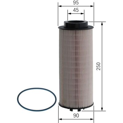 BOSCH F 026 402 032 Polttoaineen suodatin - DAF XF 105, CF 75, CF 85 BOSCH F 026 402 032 Polttoaineen suodatin - DAF XF 105, CF 75, CF 85