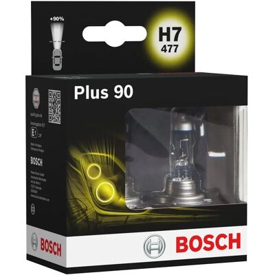 Bosch 1987301075 Ampoule Voiture - Halogène H7 pour VW, Audi, Mercedes Bosch 1987301075 Ampoule Voiture - Halogène H7 pour VW, Audi, Mercedes