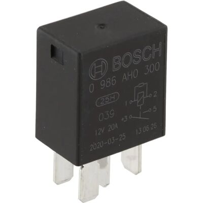 Bosch Multifunktionsrelais - Relais - 20A, 12V, 4 Pins Bosch Multifunktionsrelais - Relais - 20A, 12V, 4 Pins
