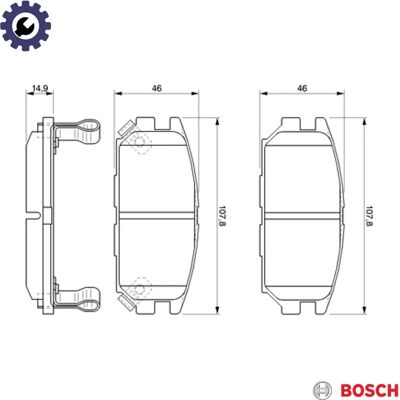 BOSCH - 0 433 171 307 - DLLA143P428 - ψεκαστήρας πετρελαίου BOSCH - 0 433 171 307 - DLLA143P428 - ψεκαστήρας πετρελαίου