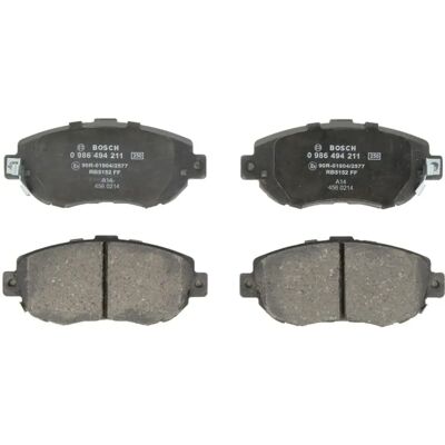 Bosch 0 986 494 211 Bremsbeläge - Bremsbeläge Bosch 0 986 494 211 Bremsbeläge - Bremsbeläge