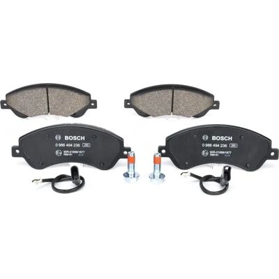 Kit Placute de Frână Bosch pentru Ford - Indicator de uzură, Low-Metallic Kit Placute de Frână Bosch pentru Ford - Indicator de uzură, Low-Metallic