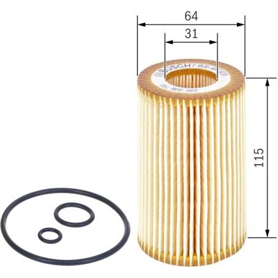 Filtre à huile Bosch F 026 407 070 - Protection moteur Filtre à huile Bosch F 026 407 070 - Protection moteur