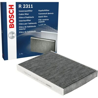 Bosch Luftfilter - Aktivkullstoffilter for Peugeot 407 & Citroën C5 - 270x196x32mm Bosch Luftfilter - Aktivkullstoffilter for Peugeot 407 & Citroën C5 - 270x196x32mm