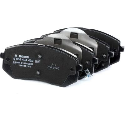 Bosch Brake Pads - Acoustic Wear Indicator - Hyundai Kia Bosch Brake Pads - Acoustic Wear Indicator - Hyundai Kia